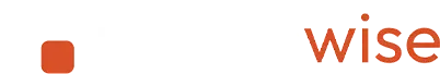 Wise logo with orange and grey design