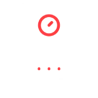 Pixel art arcade machine with red target screen
